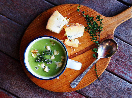 Thick and Savory Broccoli Stilton Soup