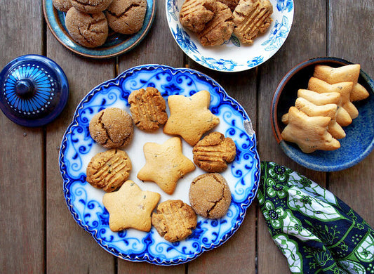 Three Homemade Cookies Made with Tea