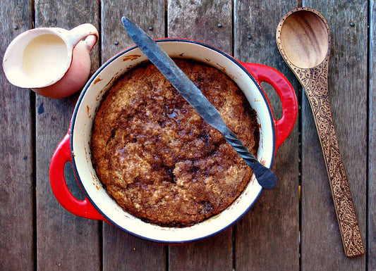 Easy Kuchen Recipe with Maple Spice Filling