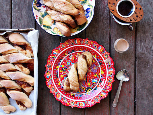 Homemade Cinnamon Twists with Maple Glaze