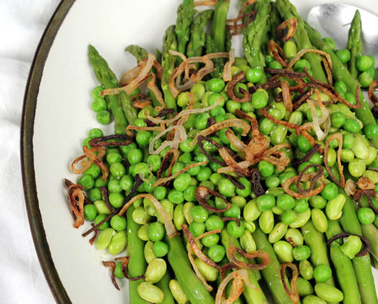 Savory Summer Veggie and Fava Bean Salad