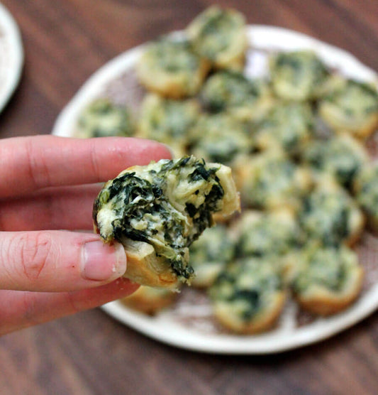 Spinach Artichoke Dip Bites