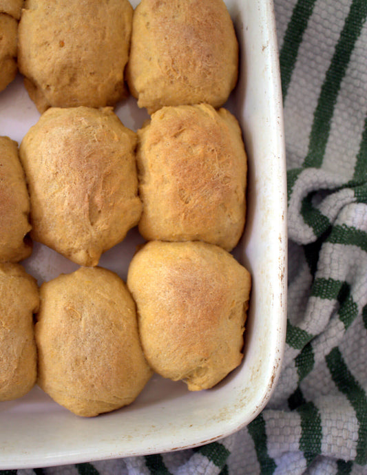 Sweet Potato Dinner Rolls