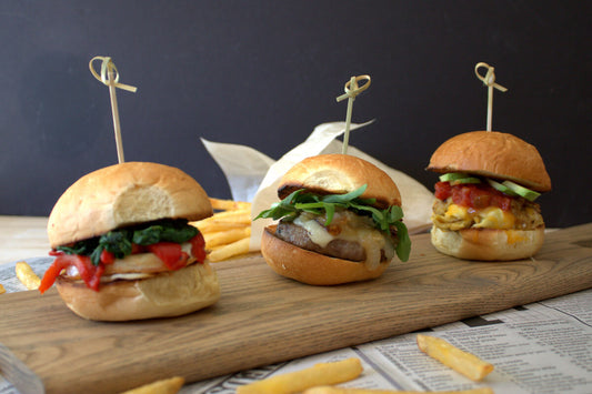 Trio of Brunch Sliders