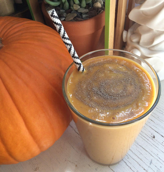 Pumpkin Spice Tea Smoothie