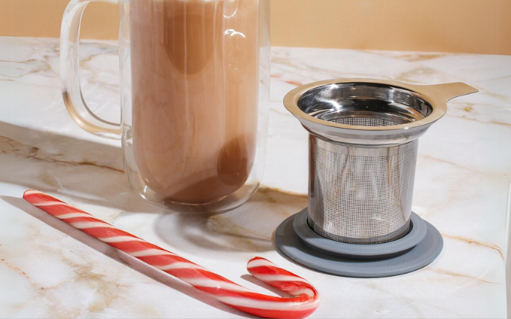 How to Make a Candy Cane Tea Latte