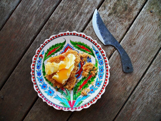 Buttered Wheat and Honey Scones Recipe