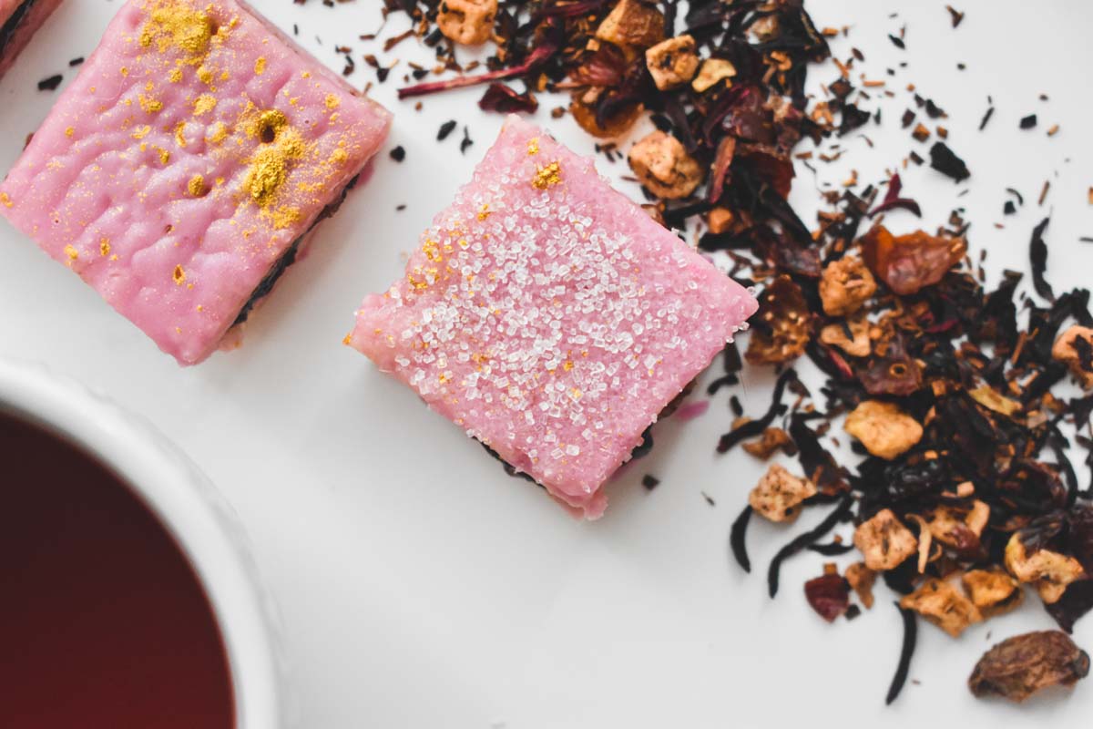 Tiny lil square cake | Tea cakes, Mini cakes, High tea
