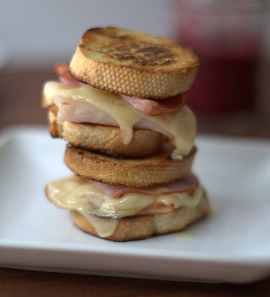 Monte Cristo Tea Sandwiches for Brunch Munching