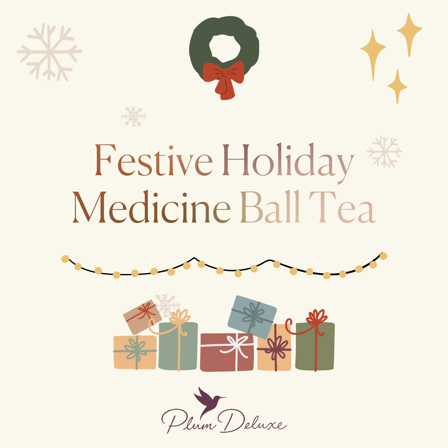 Festive Medicine Ball Recipe Immunity Tea Bundle