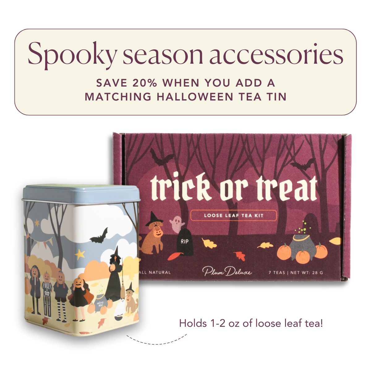 Halloween Trick or Treat Sampler Box (7 Exclusive Blends!)