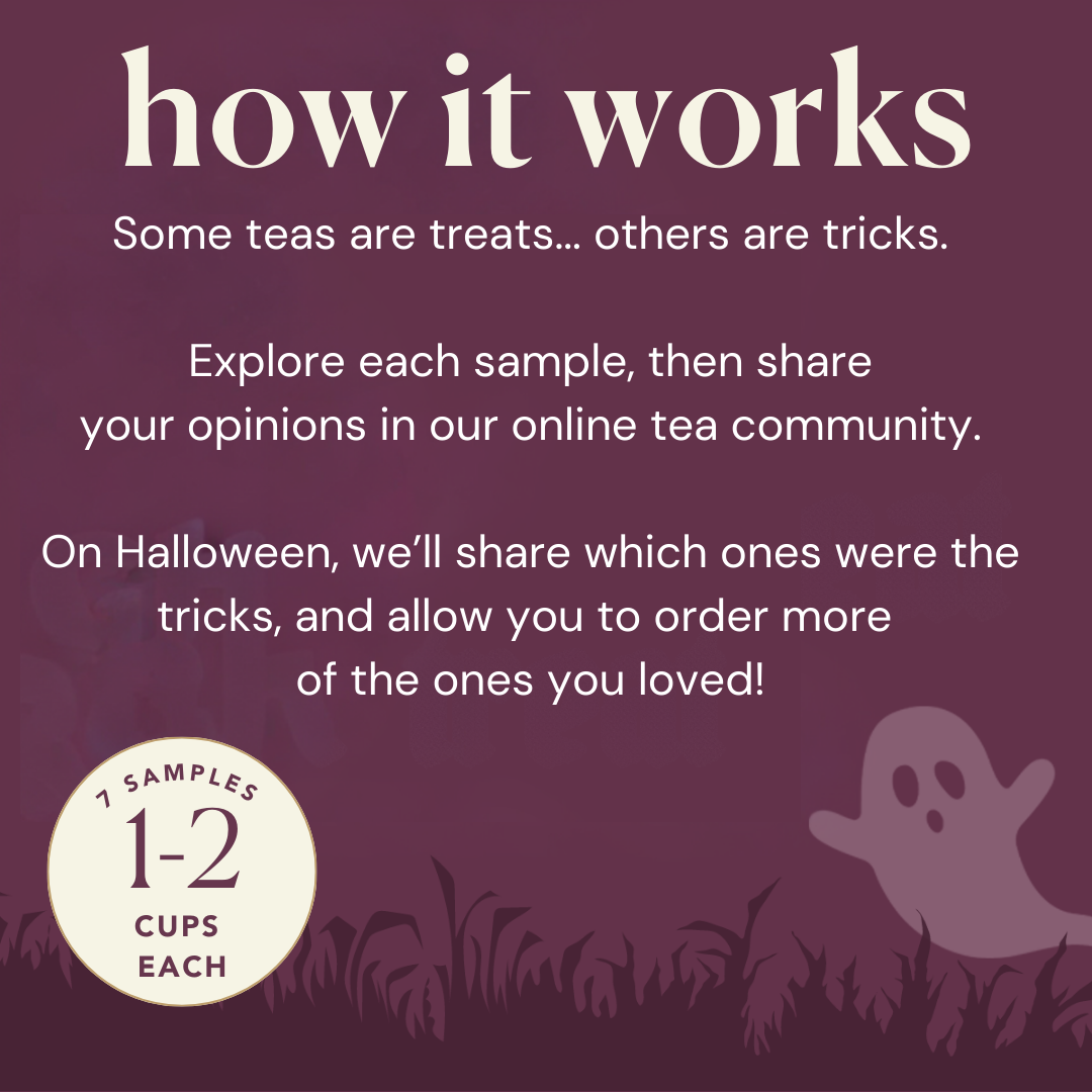 Halloween Trick or Treat Sampler Box (7 Exclusive Blends!)