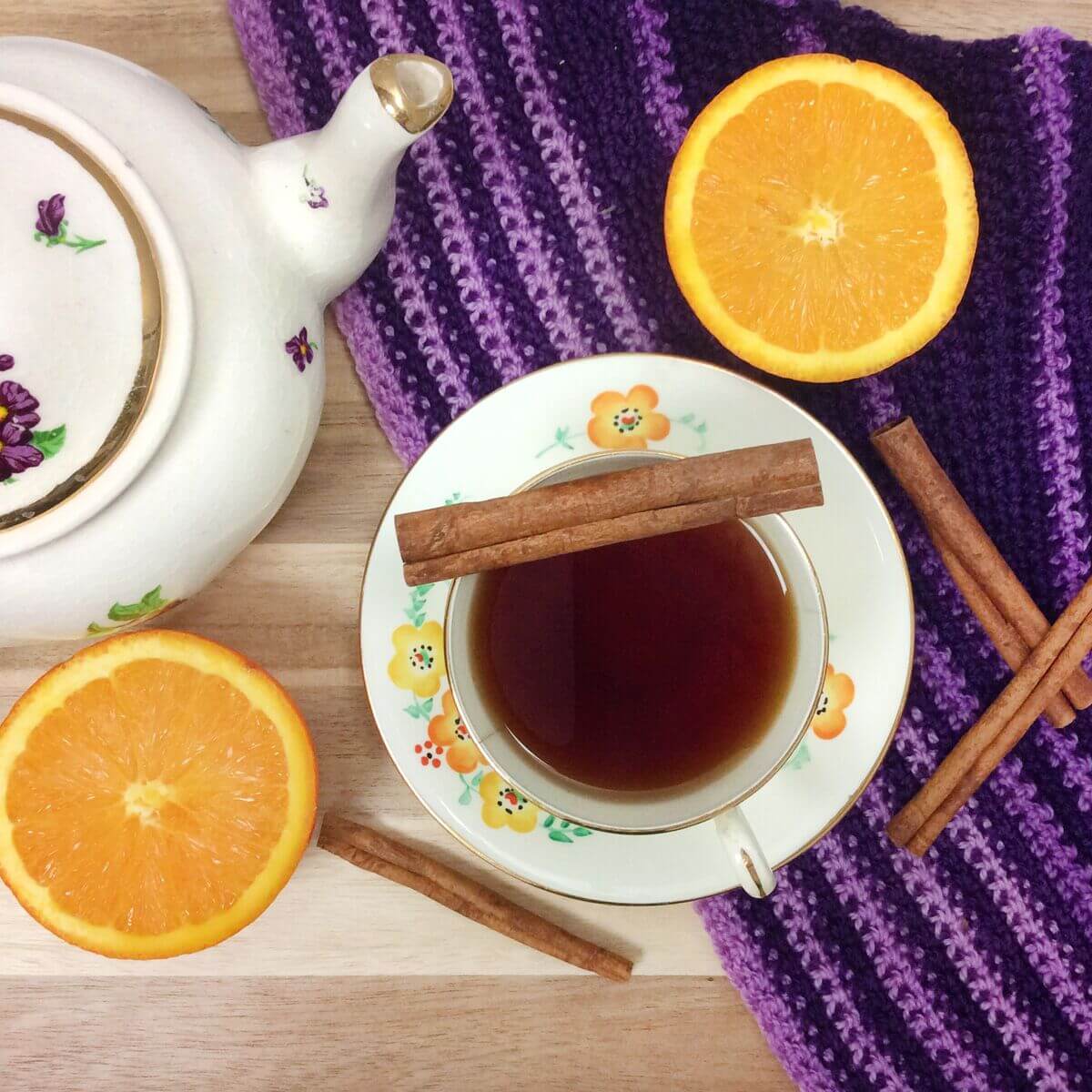 Orange Spice Toffee Nut Latte - Mosi Tea