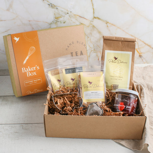 Baker's Box: Tea Time Baking Gift Box – Plum Deluxe Tea